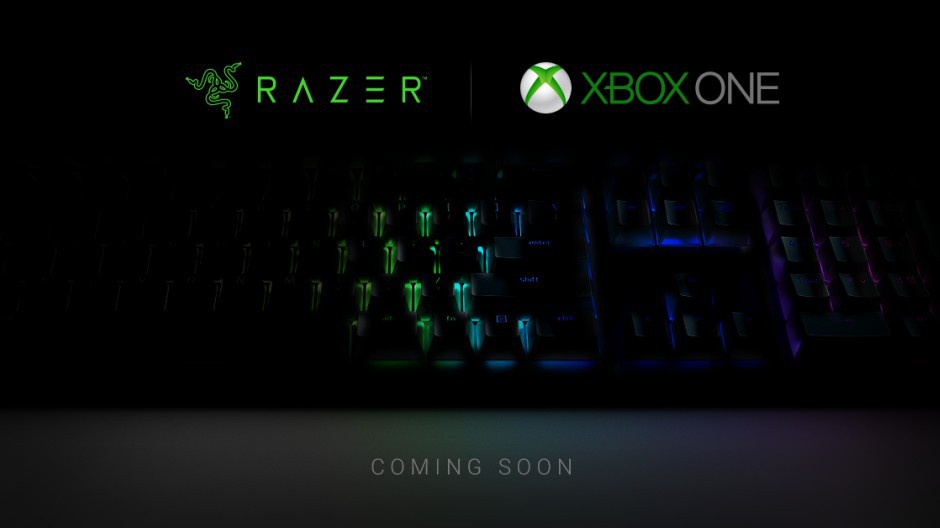 مايكروسوفت تكشف عن لوحة مفاتيح وفأرة من Razer لجهاز Xbox One