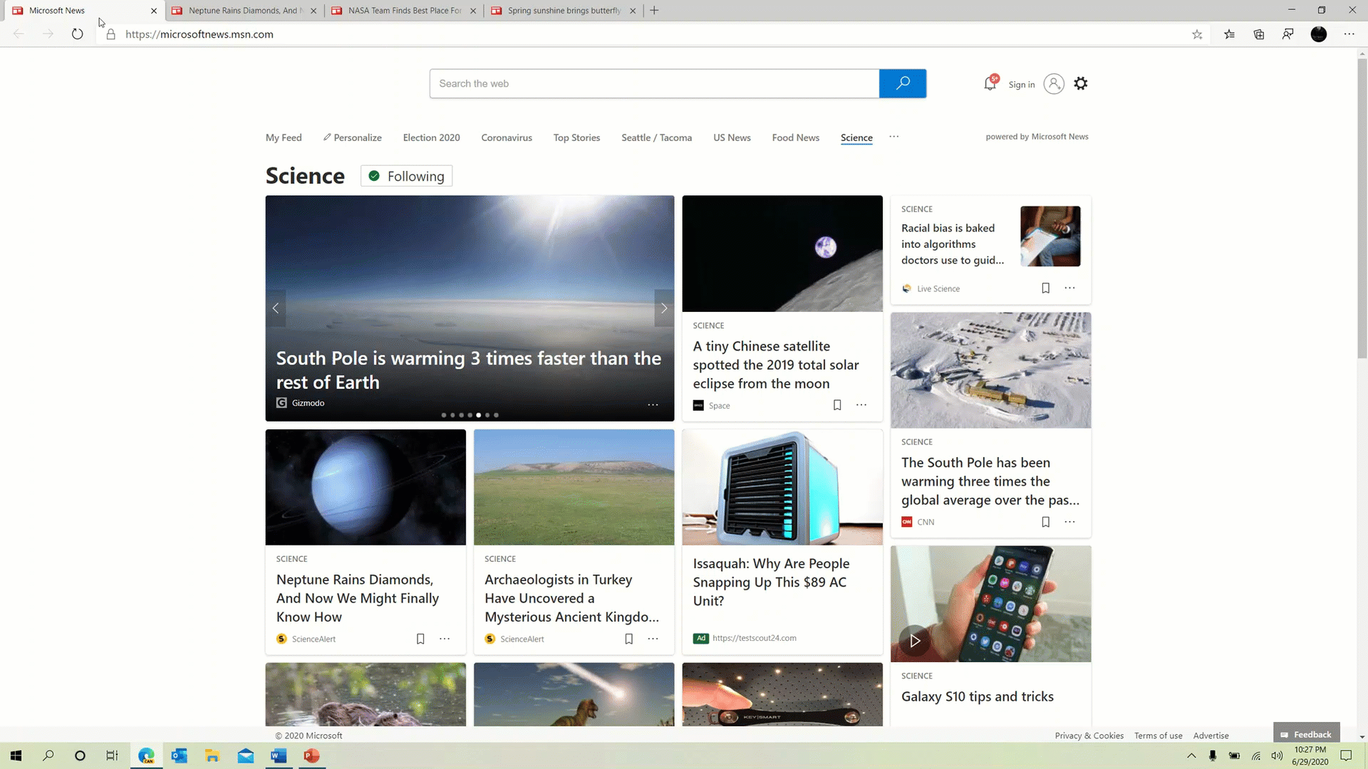 الكشف عن تصميم جديد لقائمة ابدأ في ويندوز 10 وتحديث التبديل بين التطبيقات Alt-Tab - مايكروسوفت
