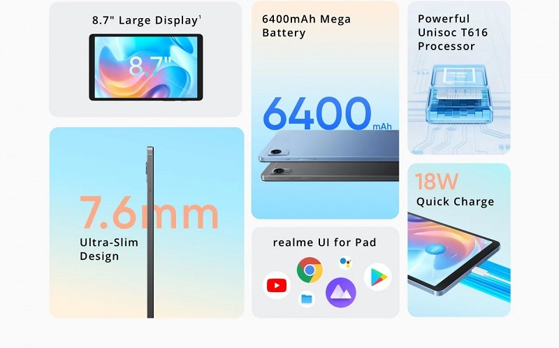 إصدار Pad Mini بشاشة 8.7 بوصة في أوروبا